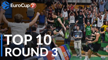 7DAYS EuroCup Regular Season Round 3 Top 10 Plays