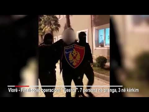 Operacion policor në Vlorë, ndalohen 7 persona dhe 3 të tjerë shpallen në kërkim (EMRAT)
