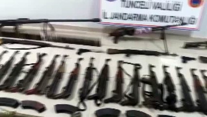 Teröristlere ait 8 sığınak imha edildi