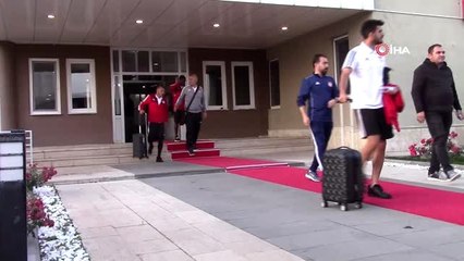 Sivasspor, Galatasaray maçı için İstanbul'a gitti