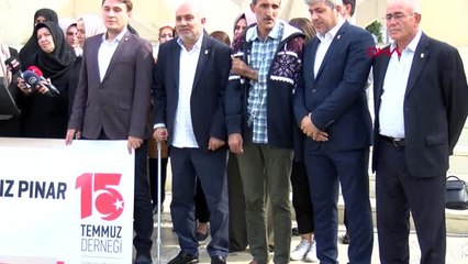 15 temmuz şehit ailelerinden barış pınarı harekatı'na destek