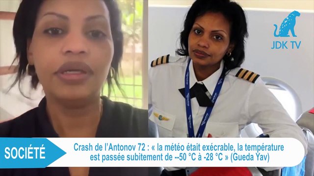 Gueda Yav à propos du crash de l'Antonov 72: Nous sommes tous affectés...Je suis bien vivante