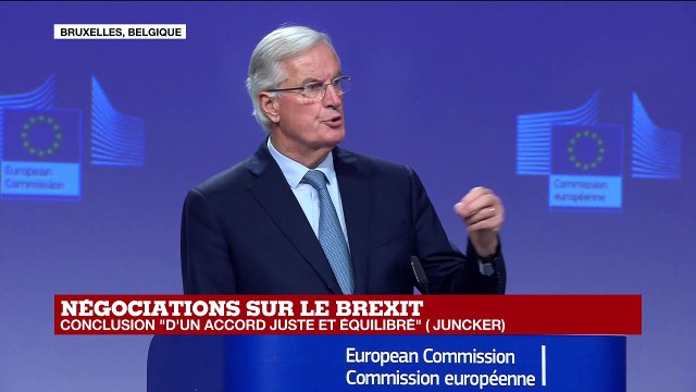 REPLAY - BREXIT : Accord conclu entre le Royaume-Uni et l'Union européenne