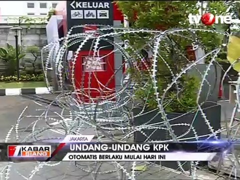 RUU KPK Mulai Berlaku, Bagaimana Nasib Kasus-kasus Korupsi?