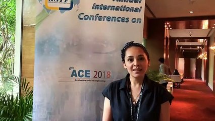 Ms. Ana Silvia Aguilera Vieyra at ACE Conference 2018 by GSTF Singapore
