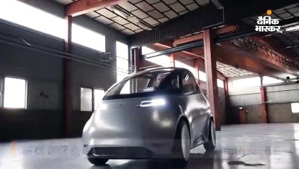 थ्री सीटर इलेक्ट्रिक कार यूनिटी वन, प्लेन के कॉकपिट की तरह है इसका केबिन