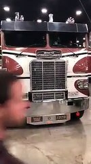 Cool 1979 White Freightliner Cabover