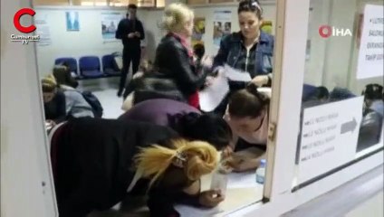 Umut izdihamı...  Çok sayıda yurttaş müracaat etti