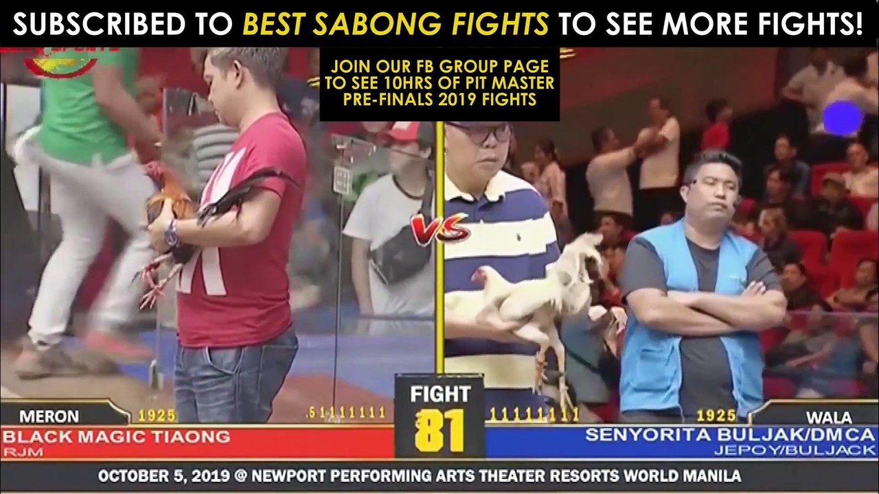 PITMASTER CUP 2019 Boss Jepoy Championship Fight using his Whites