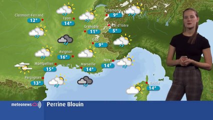 Votre météo du vendredi 18 octobre : des nuages et de la pluie