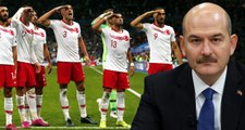 Süleyman Soylu: Asker selamı veren futbolcularımızı soruşturuyorlar, çok paniklemişler