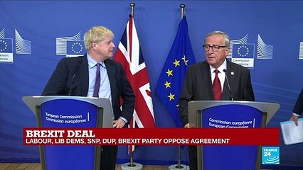 Download Video: Brexit Deal: Boris Johnson, Jean-Claude Juncker hold press conference