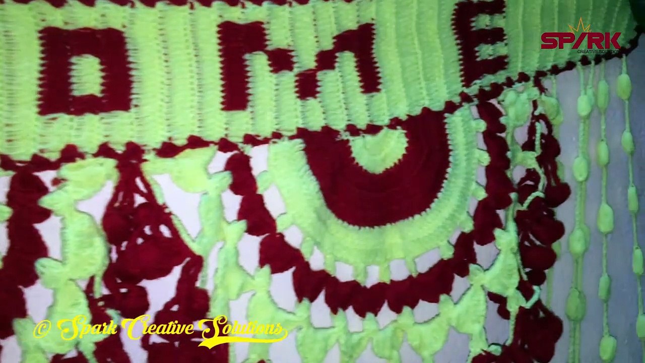 Wel come gate toran || Wel come gate parda desigen