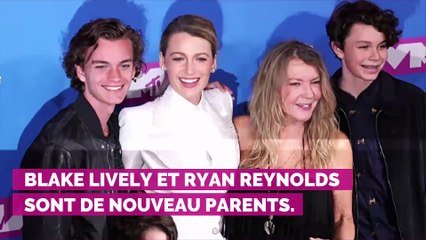 Ryan Reynolds et Blake Lively dévoilent le premier cliché de leur troisième enfant