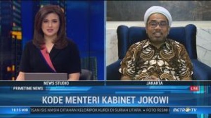 Kode Menteri Kabinet Jokowi