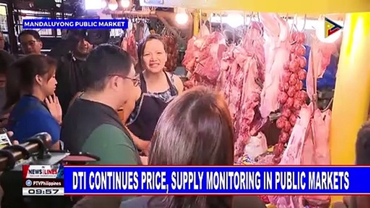DTI continues price, supply monitoring in public markets