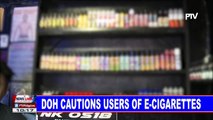 DOH cautions users of e-cigarettes