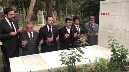 Spor ahmet nur çebi, seba'nın mezarını ziyaret etti