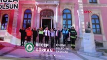Edirne'den barış pınarı harekatı'na 'asker selamlı' destek