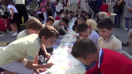 Minik yüreklerden Barış Pınarı Harekatı'na destek