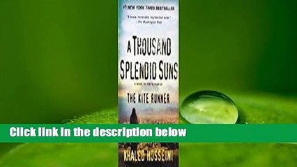 A Thousand Splendid Suns  Review