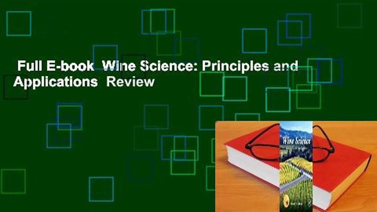 Full E-book  Wine Science: Principles and Applications  Review