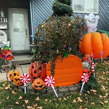 Des décors d'Halloween