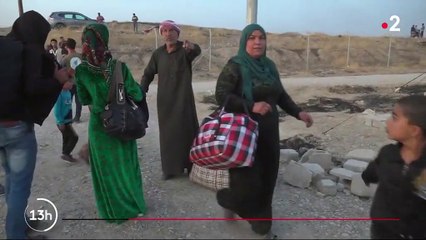 Syrie : les civils fuient vers l'Irak