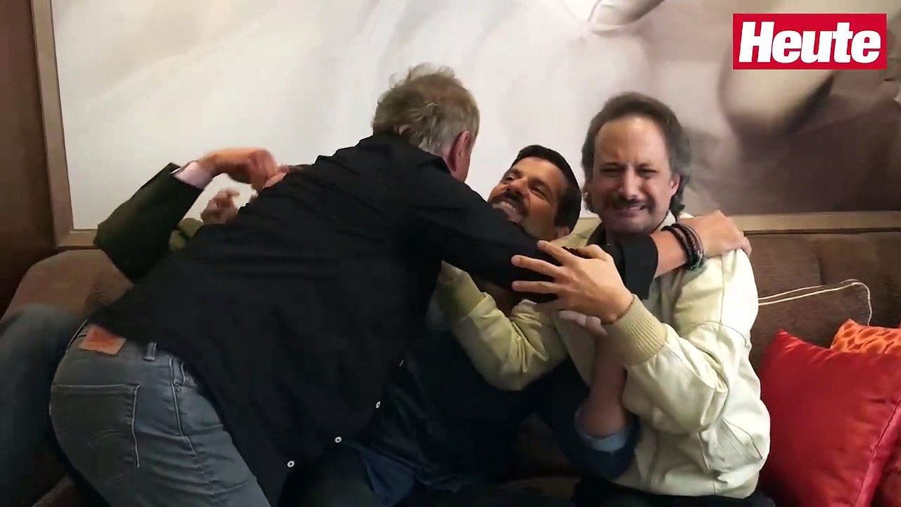 Ochsenknecht crasht Interview und singt für 'Heute'