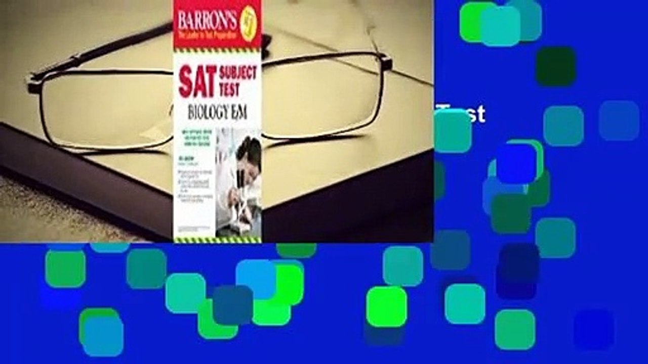Full version  Barron's SAT Subject Test Biology E/M  Review