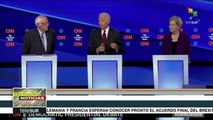 EEUU: los 12 precandidatos demócratas realizan cuarto debate