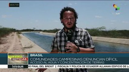 Brasil: limitado acceso al agua para campesinos en Alagoas