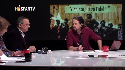 Pablo Iglesias y sus amores por el tirano Fidel Castro