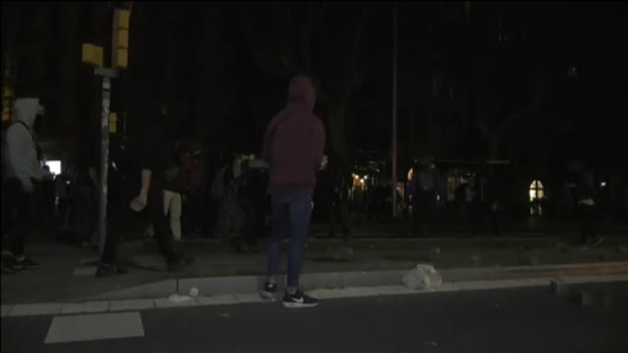 Torra considera que los autores de los destrozos son "infiltrados"