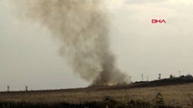 Mardin nusaybin'e 4 havanlı saldırı 1 asker yaralı