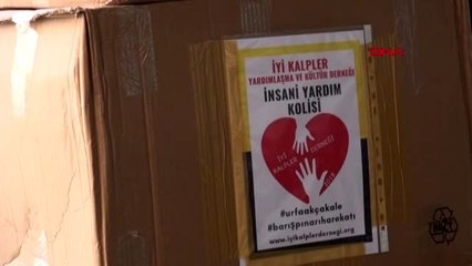 Akçakale'de terör mağdurlarına yardım