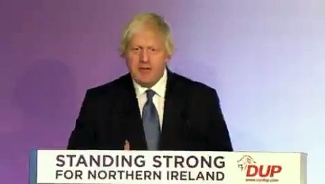 Boris Johnson tells the DUP in 2018 'no British Conservative government' could sign up to arrangement involving a border in the Irish Sea