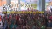 Combaten la desnutrición infantil en la India