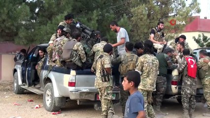 Sınırın ötesine Suriye Milli Ordu askerleri gönderildi