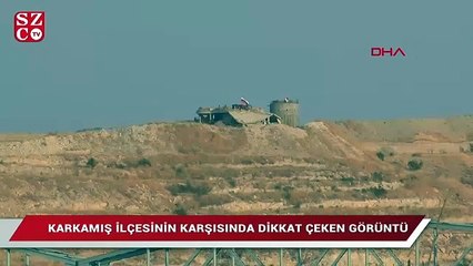 YPG, Rusya bayrağı astı