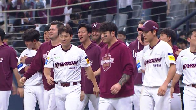 키움, 3연승으로 5년 만에 한국시리즈 진출 / YTN