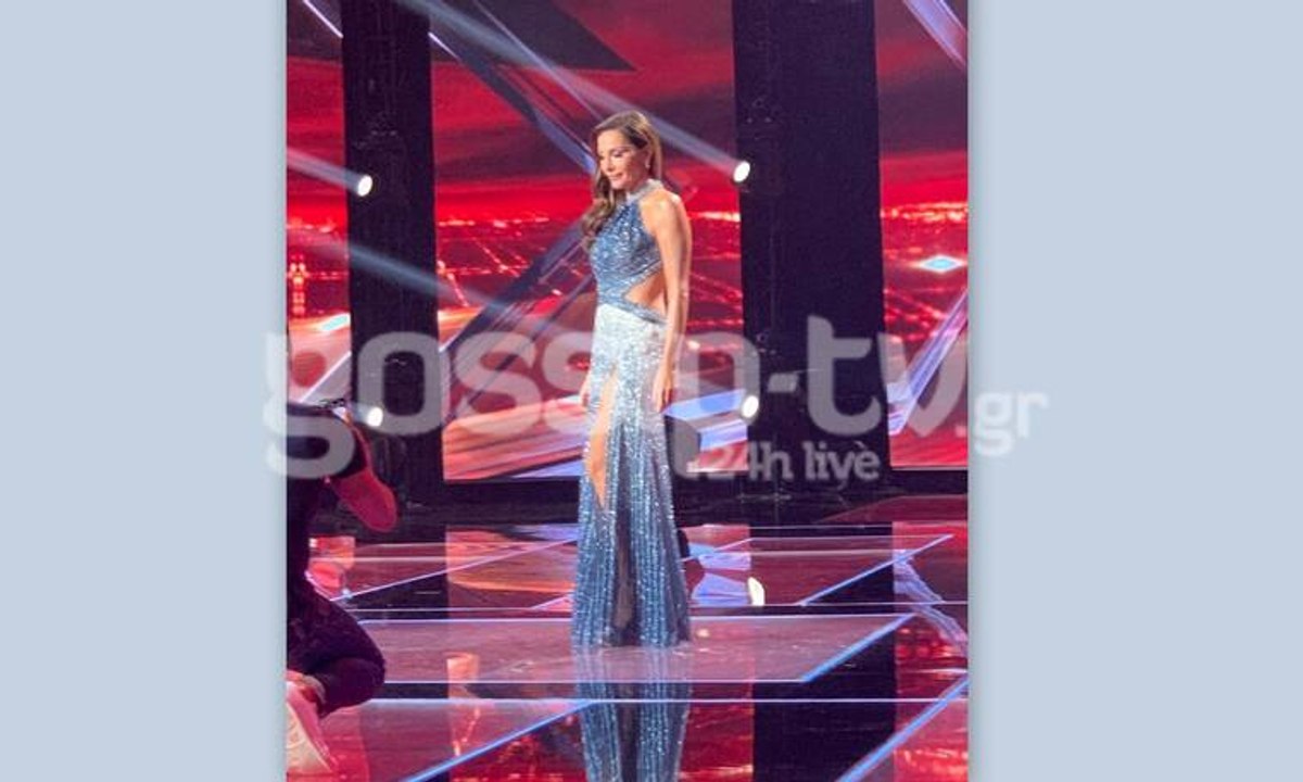 X Factor: Το φόρεμα της Βανδή στο πρώτο live τα...