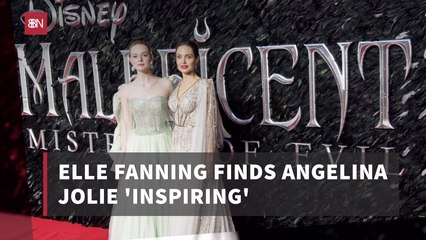 Elle Fanning Has A Mentor In Angelina Jolie