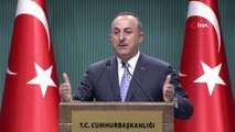 Dışişleri Bakanı Çavuşoğlu: '120 saatlik bir ara verme var. Ne için teröristlerin çıkması için bunu da ABD yapacak. 120 saatlik süreden sonra teröristler buradan tamamen temizlenirse biz de harekatı durduracağız. Bu aşamaya geldiğ