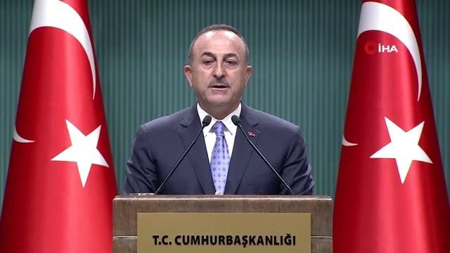 Dışişleri Bakanı Çavuşoğlu: 120 saatlik bir ara verme var. Ne için teröristlerin çıkması için bunu...