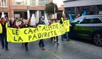 250 marcheurs ont dénoncer les injustices entre pauvres et riches à Tournai