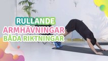 Rullande armhävningar, båda riktningar - Steg för Hälsa