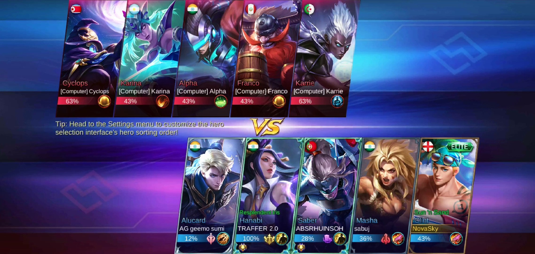 Mobile Legends Bang Bang Hero Clint Sun n Sand Skin Gameplay