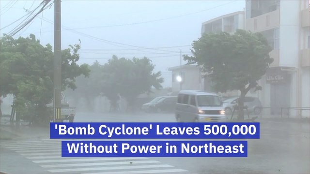 Hundreds Of Thousands Without Power In The Northeast