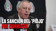 Brizio: 'La sanción a Miguel Herrera es por insulto, no por tema homofóbico'